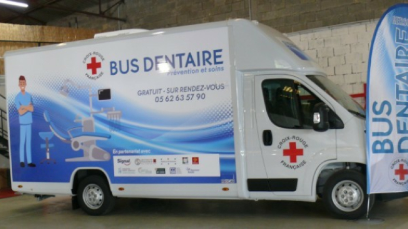 Le bus dentaire a démarré sa tournée !