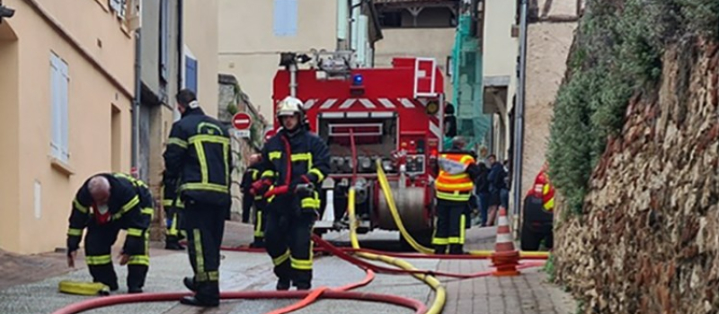 Départ de feu en ville : le pire évité