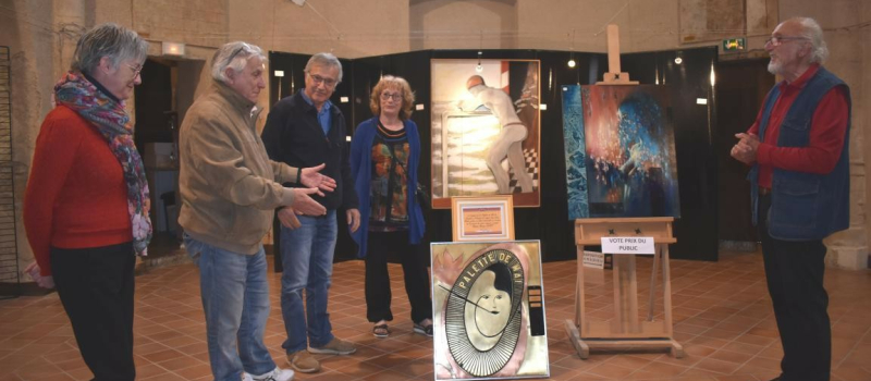 Monique Bayze  a remporté la Palette de mai