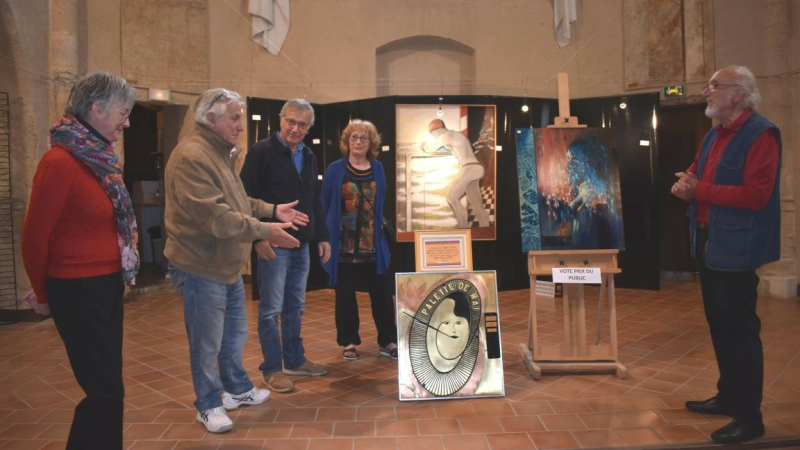 Monique Bayze  a remporté la Palette de mai