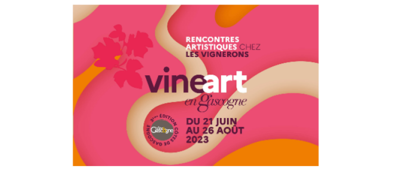 Vineart, l’événement estival du vignoble des Côtes de Gascogne revient du 21 juin au 26 août