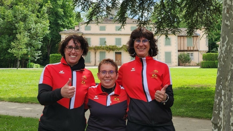 Pétanque: championnat du Gers jeunes en triplette.