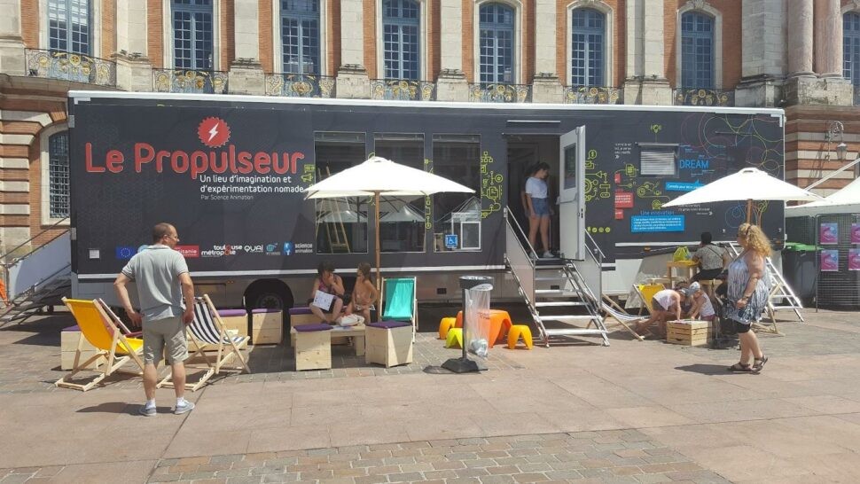 Le Propulseur s’installe à Mirande pour 5 jours d’ateliers créatifs et ludiques ouverts à tous !