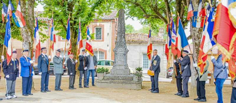 Congrès de l'Amicale des Combattants et Amis du Bataillon de l'Armagnac et cérémonies à Panjas