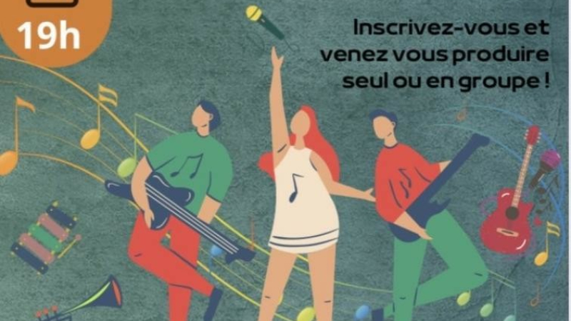 Scène ouverte et repas