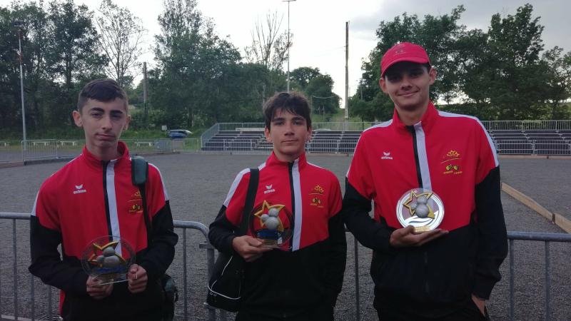 Encouragements aux juniors