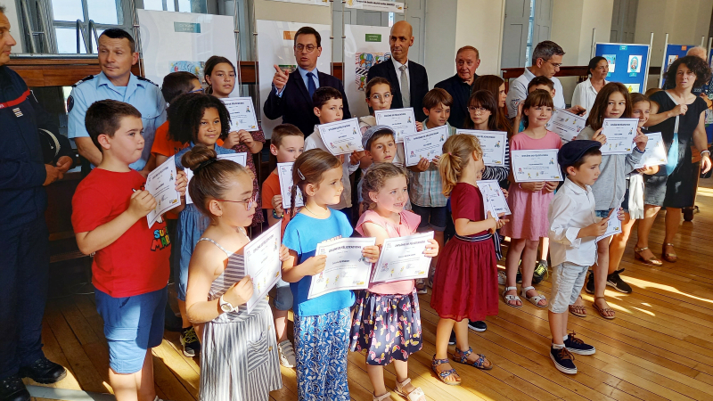 Concours de dessin sur la sécurité routière : 21 lauréats récompensés