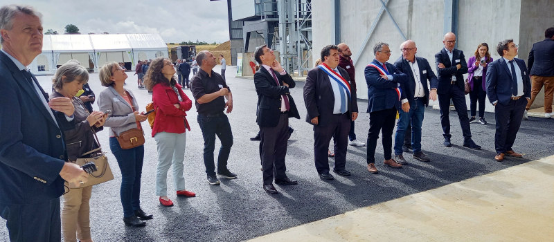 Agribio Union a inauguré un silo de 15 000 tonnes pour stocker des productions bio