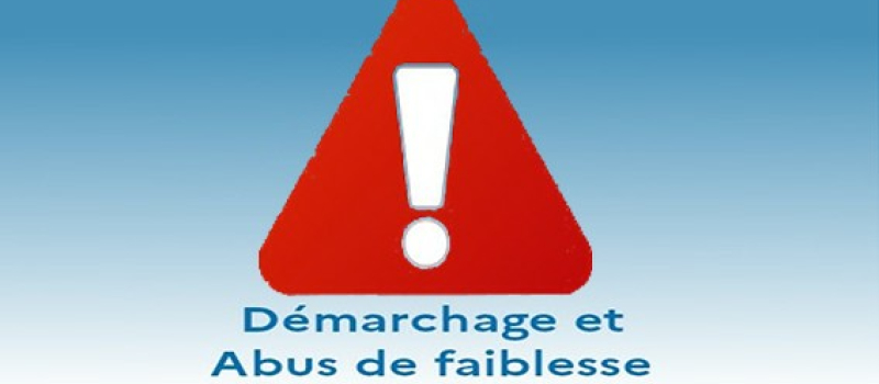 Démarchage à domicile attention aux arnaques