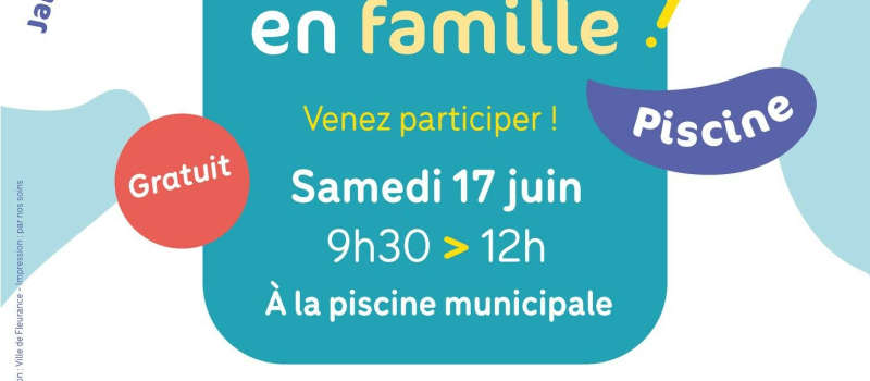 Matinée sports en famille à la piscine de Fleurance
