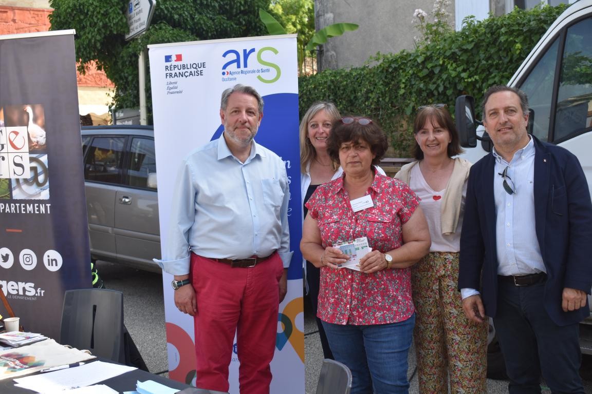 Didier-Pier Florentin, Laure Saint-Ygnan, Anne-Marie Sciascia, Chantal Monnet, Michel Gabas