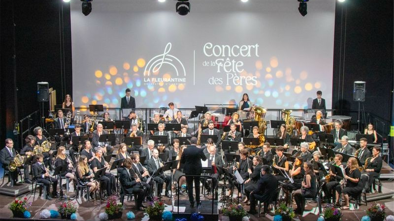 Saint-Clar, Concert de la fête des pères : orchestre d'harmonie la Fleurantine
