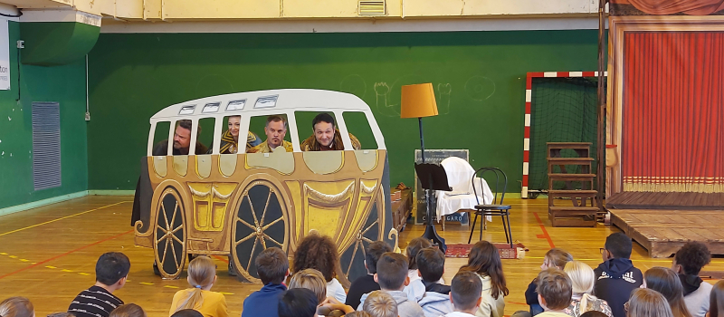 Le Bus Figaro : quand l'opéra vient au collège !