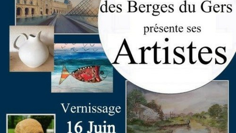 Vernissage de l'expo des "Artistes de l'ABG"