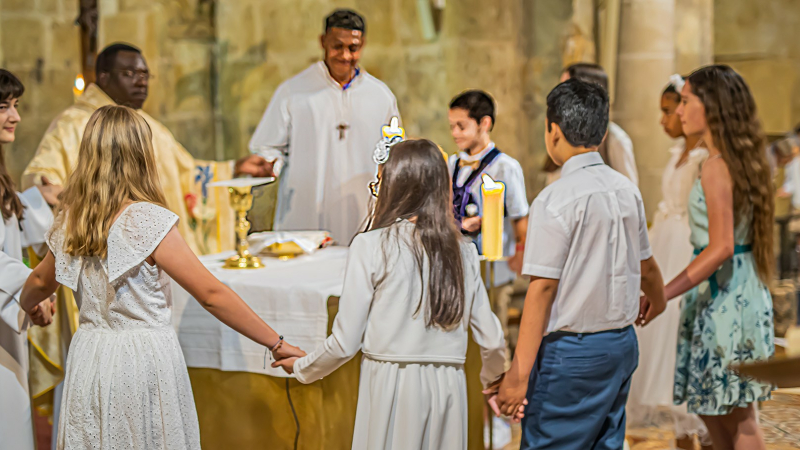 Première communion à Nogaro