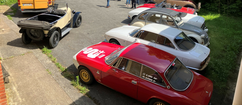 ACTA et le Classic Auto Pyrénées de Tarbes au moulin de Berdoues.