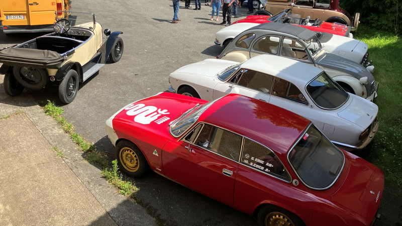 ACTA et le Classic Auto Pyrénées de Tarbes au moulin de Berdoues.
