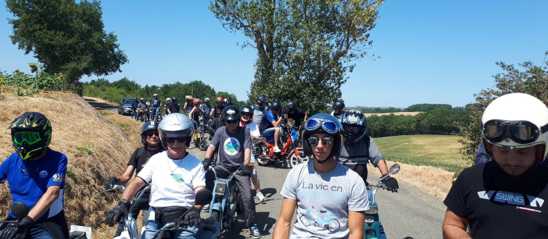 Septième édition des 50 km à motobylette ce dimanche!