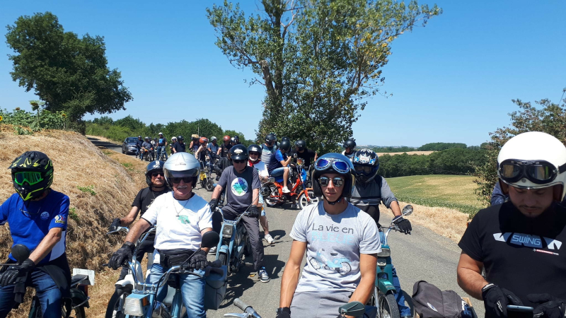 Septième édition des 50 km à motobylette ce dimanche!