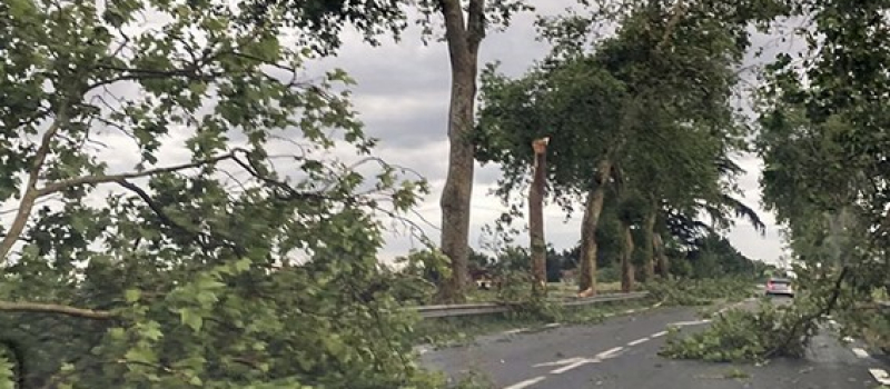 le Département du Gers fortement touché par les orages ce mardi soir