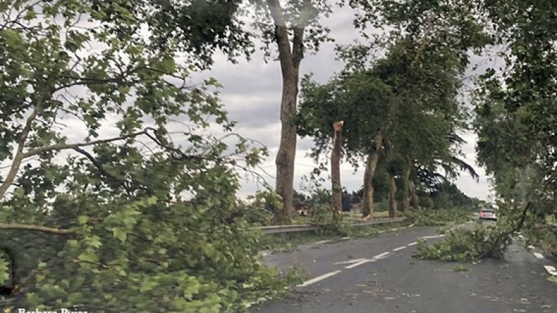 le Département du Gers fortement touché par les orages ce mardi soir