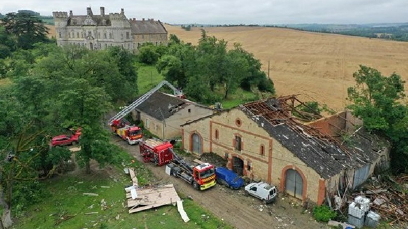 Les sapeurs-pompiers mobilisés suite aux évènements climatiques