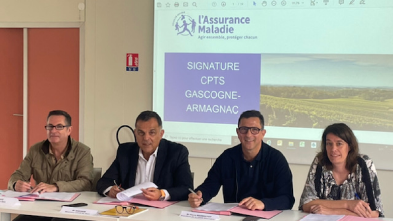Pour lutter contre les déserts médicaux, un accord signé (ACI)  concernant le  Territoire  Gascogne Armagnac