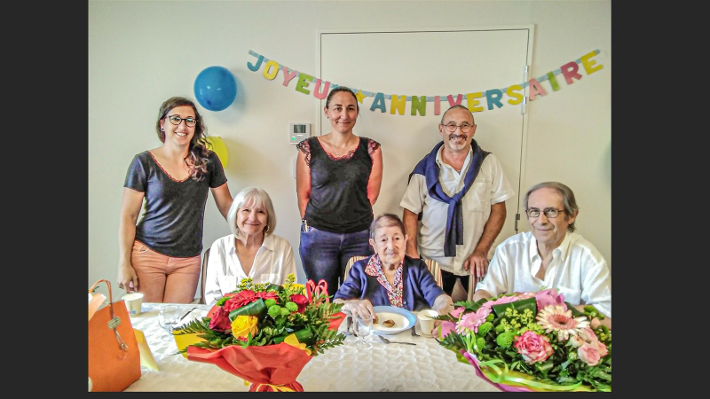 Une centenaire fêtée à l'hôpital de Nogaro