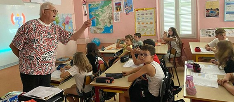 La résistance locale expliquée aux élèves de CM2