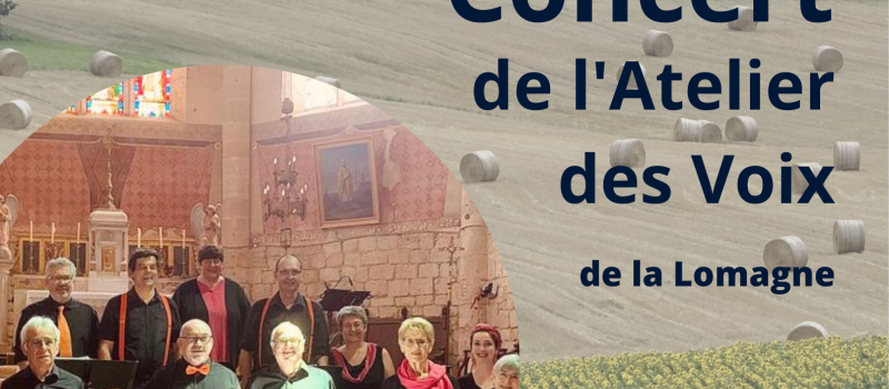 Concert de l’Atelier des Voix de la Lomagne
