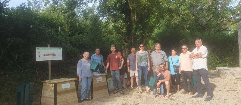 Gimbrède au rendez-vous du Compostage Collectif