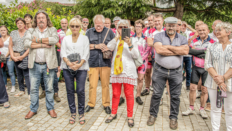 Caupenne-d'Armagnac et Nogaro rendent hommage à Luis Ocaña  au domaine de Miselle