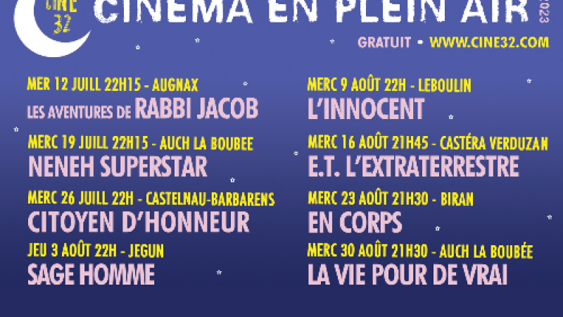 C'est l'été à CINE 32