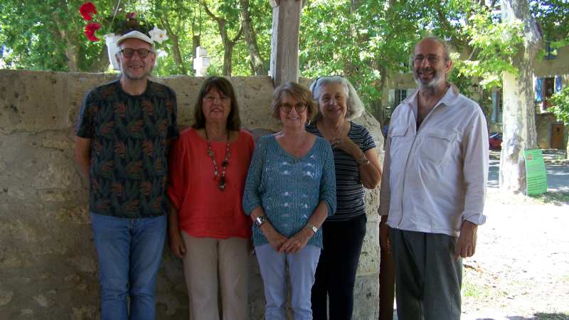 Exposition d'artistes : dans la fraîcheur de la petite chapelle de Sarrant.