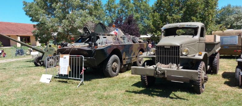 Les véhicules de collection à l'honneur pour le 14 juillet!