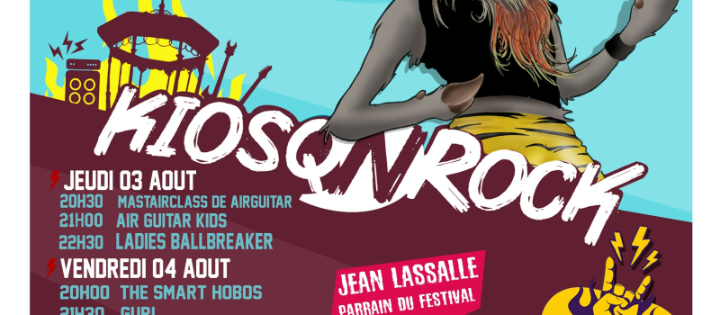 Kiosq'N Rock 2023: Le festival de Mirande accueille Jean Lassalle en tant que parrain et président du jury
