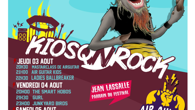 Kiosq'N Rock 2023: Le festival de Mirande accueille Jean Lassalle en tant que parrain et président du jury