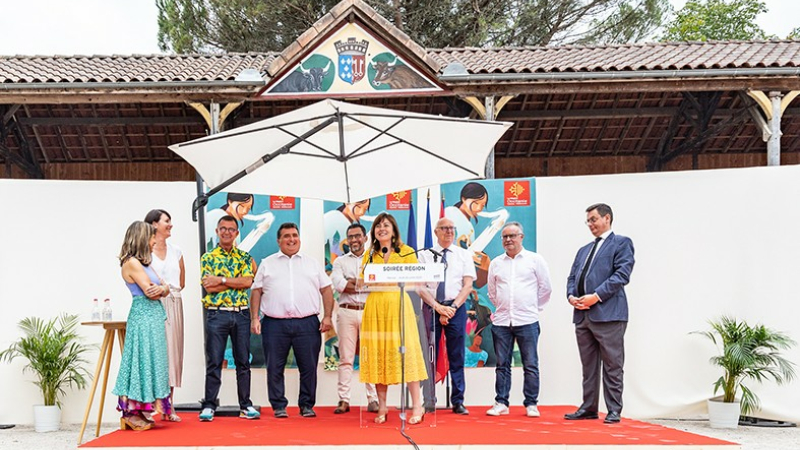 Inauguration Jazz in Marciac - Sud de France