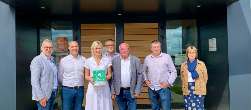 Remise de plaque Vignobles & Découvertes à la Maison Gascogne Armagnac