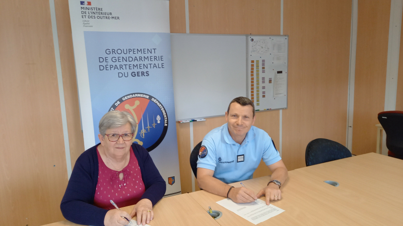 Gendarmerie et Générations mouvement ont renouvelé leur convention où la cyber fait son entrée