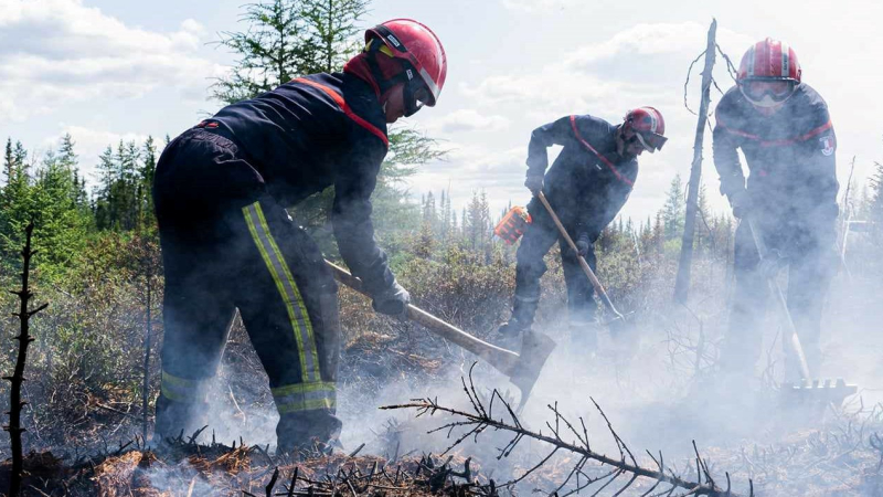 Marielle Duclos donne des nouvelles des sapeurs-pompiers engagés au Québec
