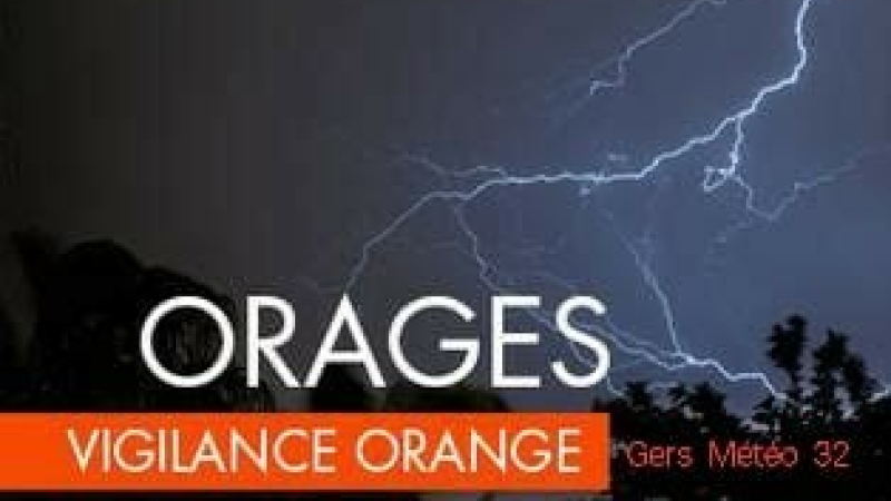 Alerte orages