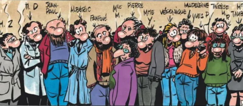 Albert Algoud en séance de dédicace samedi à la Placita !