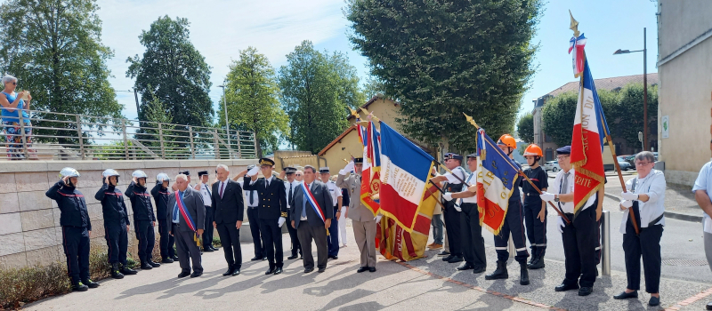 Hommage aux soldats des trois régiments gersois qui furent mobilisés les 2 et 4 août 1914.