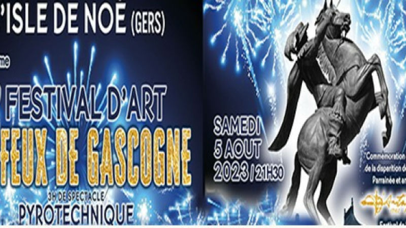 Les feux de Gascogne font revivre d'Artagnan
