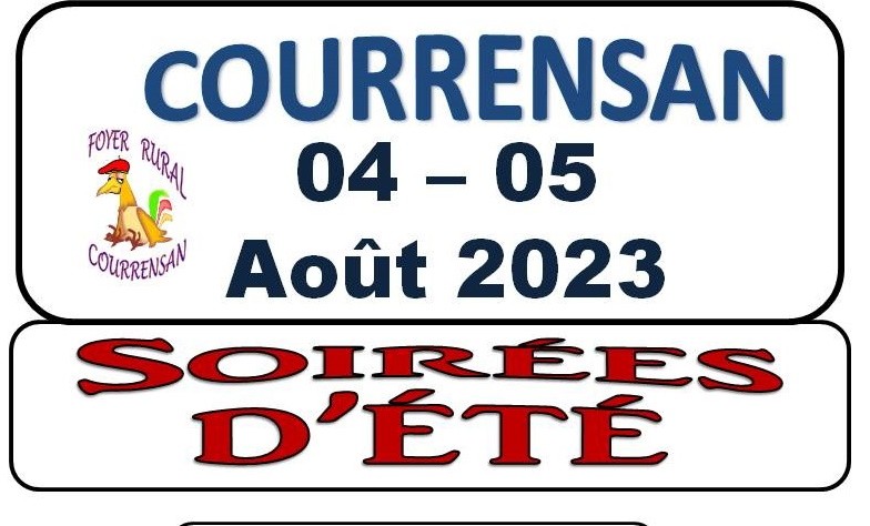 affiche soirées d'été