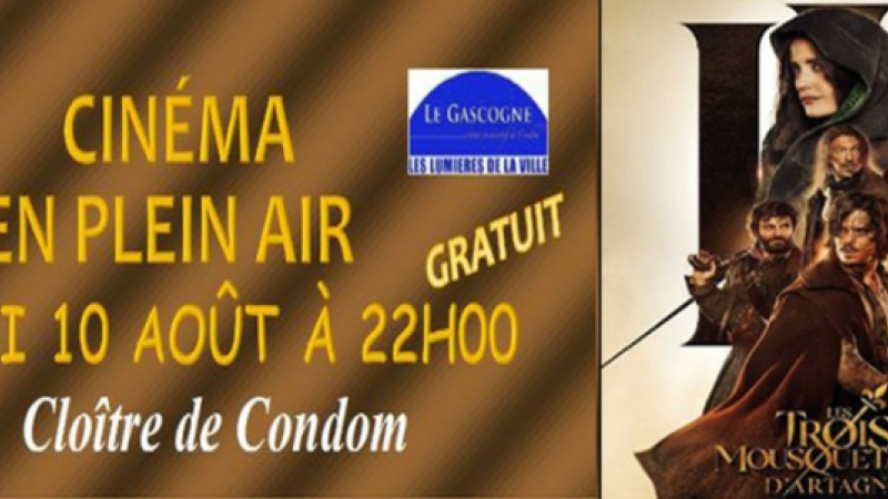 Cinéma gratuit sous le cloître