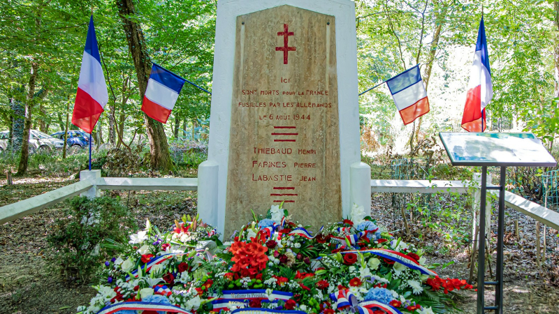Annonce de la commémoration du 6 août 1944 au Houga et au bois de Bascaules à Toujouse