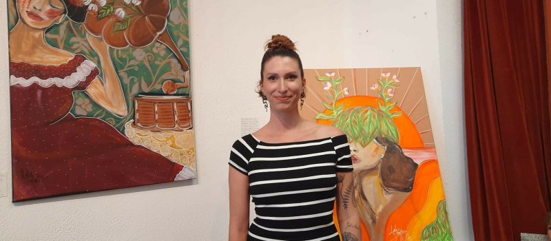 Lola Montes s'expose à l'Atelier 122.
