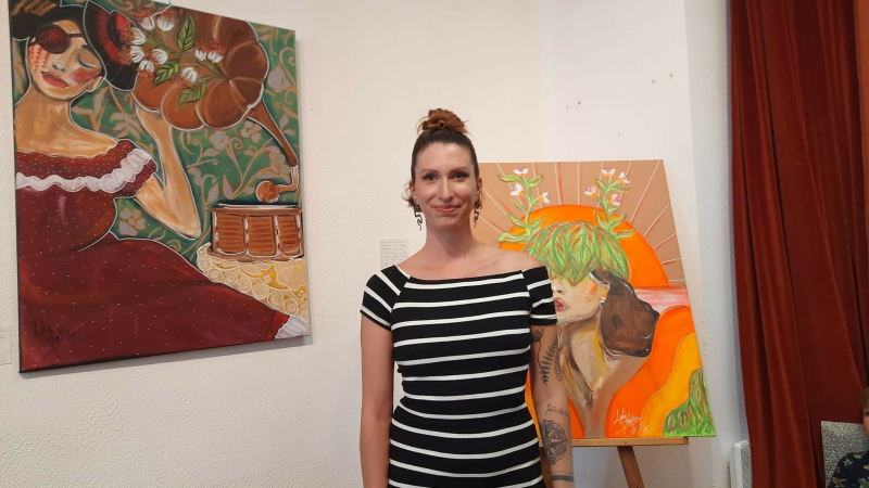 Lola Montes s'expose à l'Atelier 122.